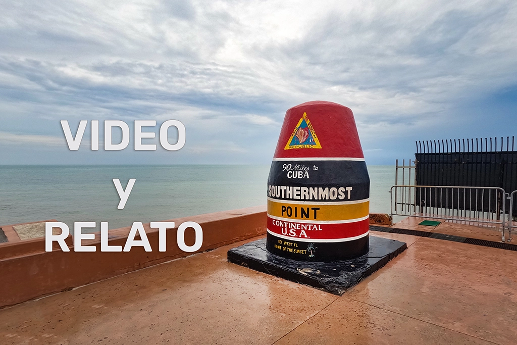 boya 90 millas del Km Cero EEUU