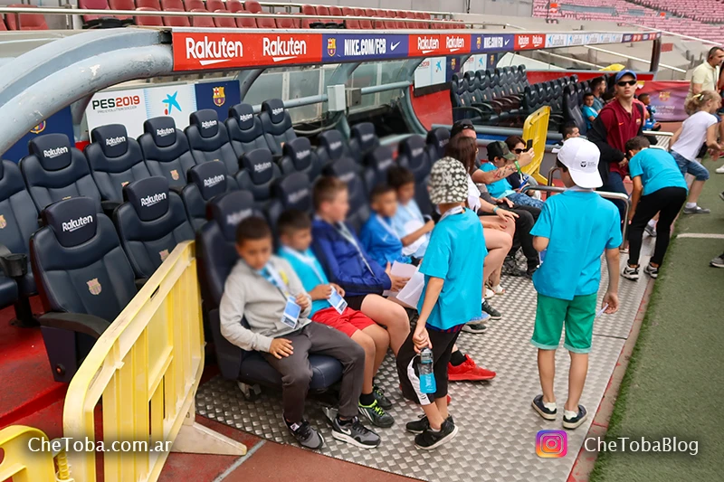 sentarse en el Banco de Suplentes del Barcelona