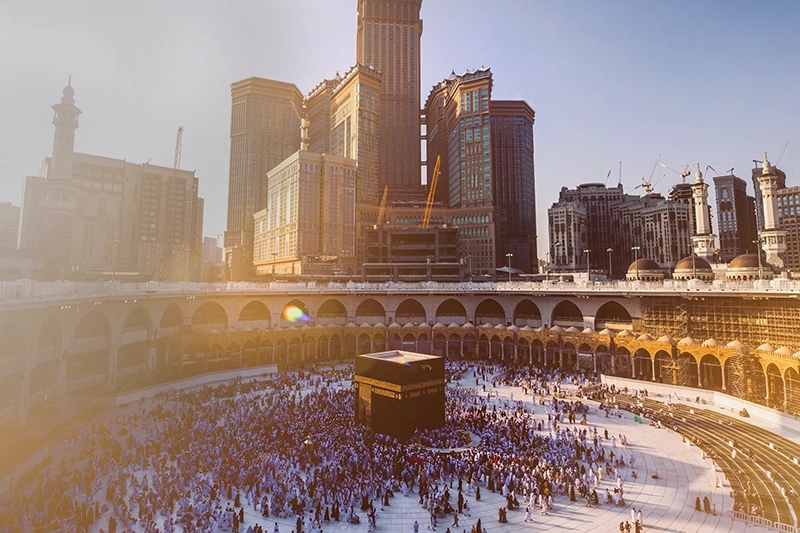 La Meca, una de las principales atracciones de turismo de Arabia Saudí