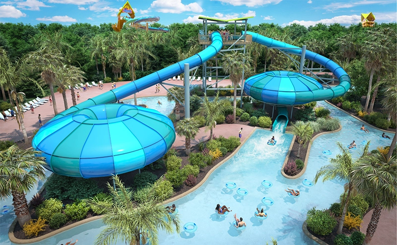 Render nuevas atracciones Aquatica Orlando