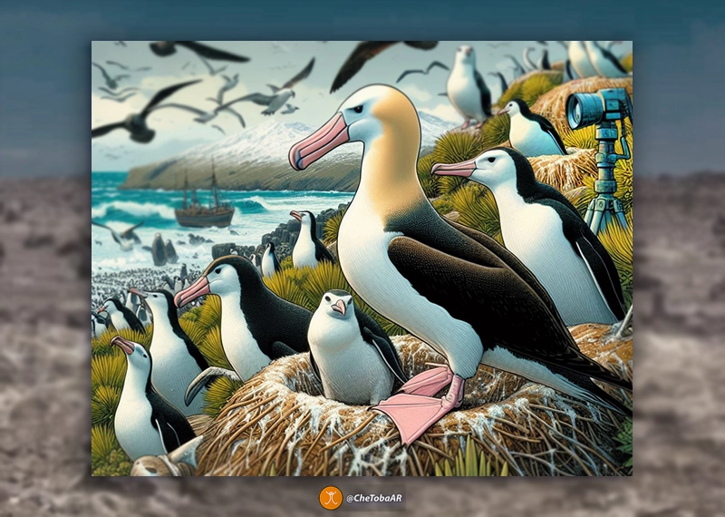 WebCam Vivo Patagonia Argentina Aves Marinas