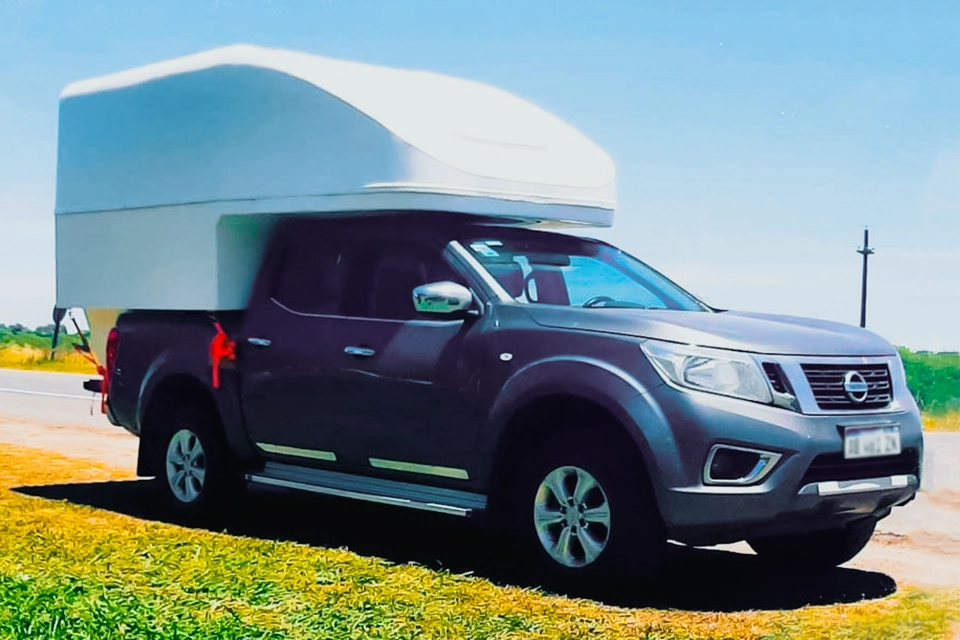 Camper fibra de vidrio prefabricado