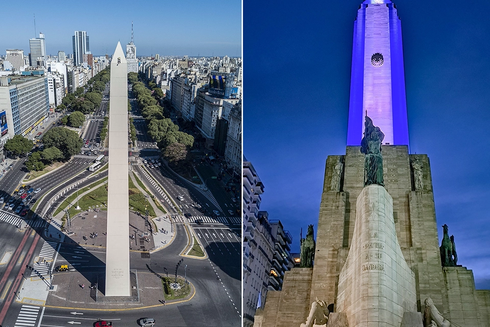 Obelisco y Monumento a la Bandera