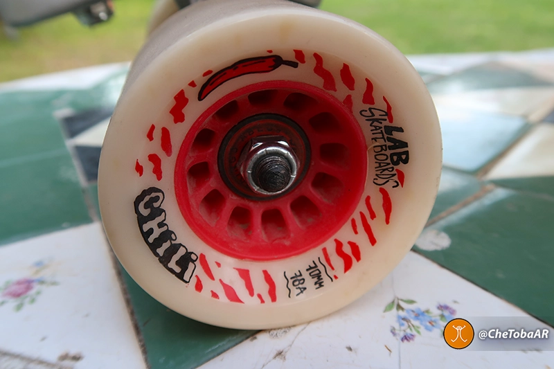 ruedas de mi surfskate tipo cuadradas de 78A - 70mm con ABEC-9
