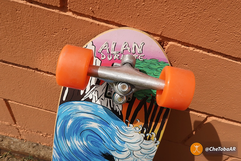 Configurando mi tabla para iniciarme en el Surfskate