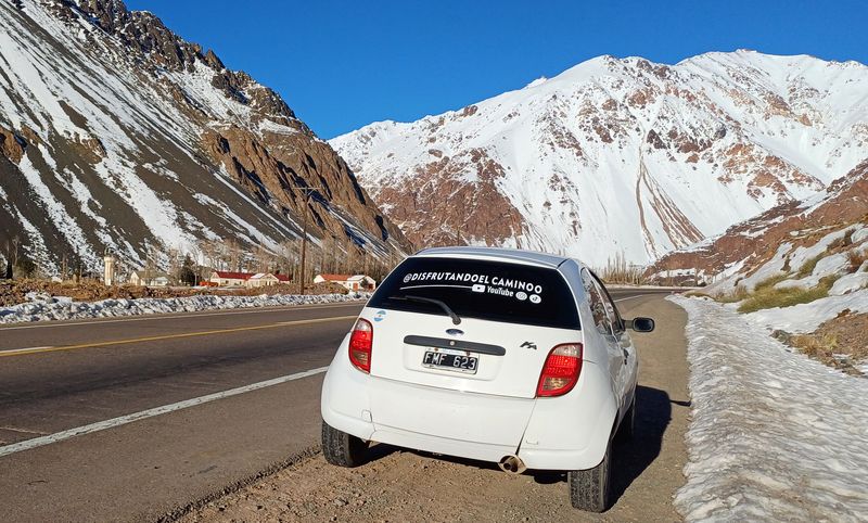 Iniciando ruta hacia el paso fronterizo Argentina Chile