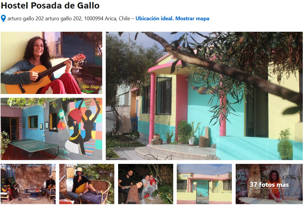 Posada de Gallo Hostel Arica