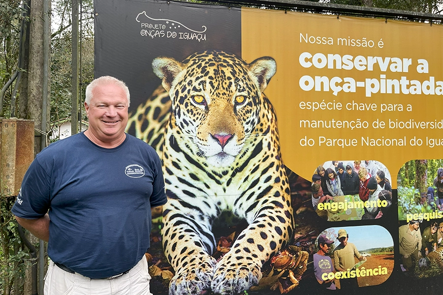 Robert Yordi, director ejecutivo del Fondo de Conservación de SeaWorld & Busch Gardens