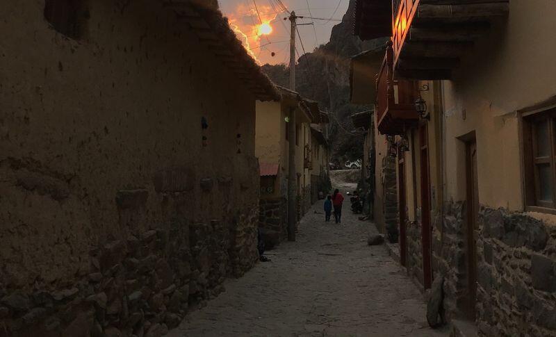 Calles de Ollantaytambo - ultimo pueblo inca