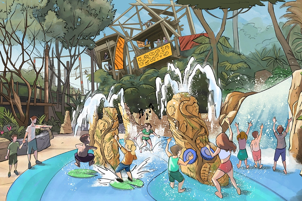 Enchanted Falls - La cascada encantada