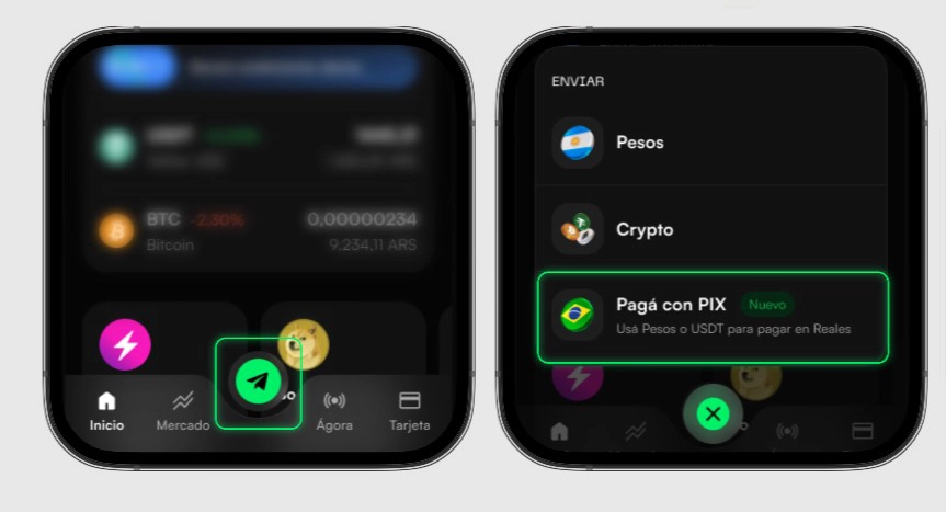 Pagar con Lemon en Brasil Pix paso 02