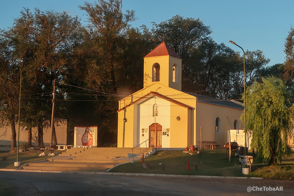 Iglesia en La Punilla San Luis, Frontera con Córdoba, Rotonda Rutas 1 y 10