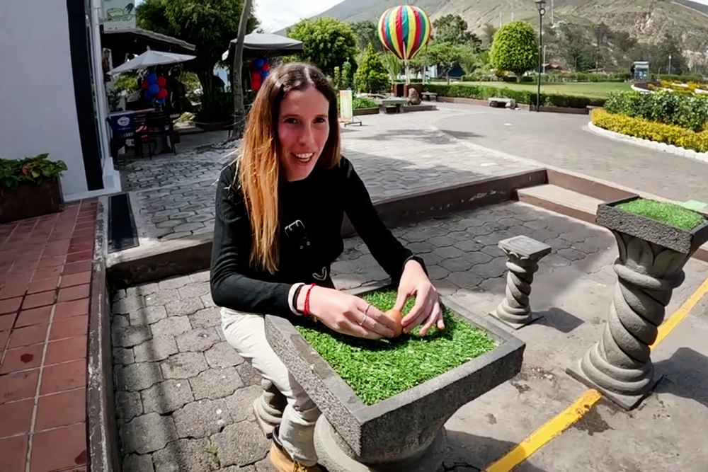 Alguien pudo dejar parado a un huevo