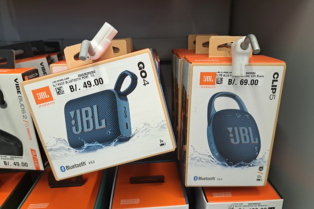 Parlantes JBL Go4 y Clip 5 precio en Tocumen PTY