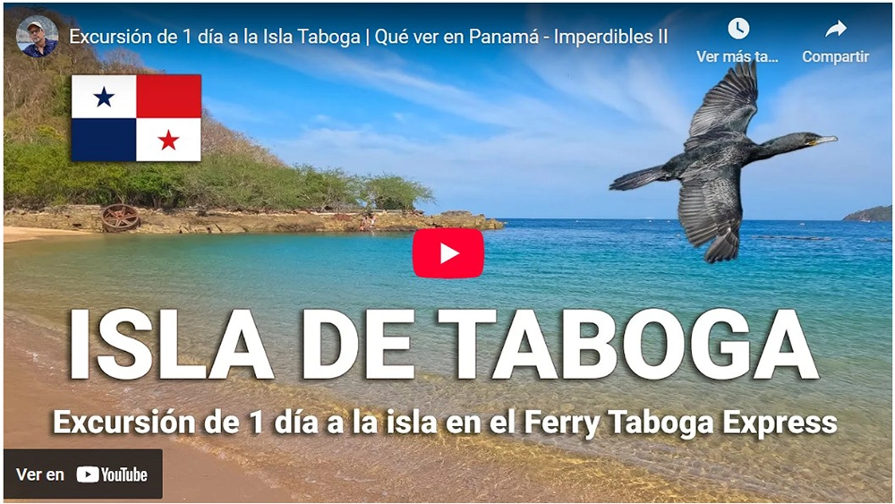 videos Isla Taboga en Panamá