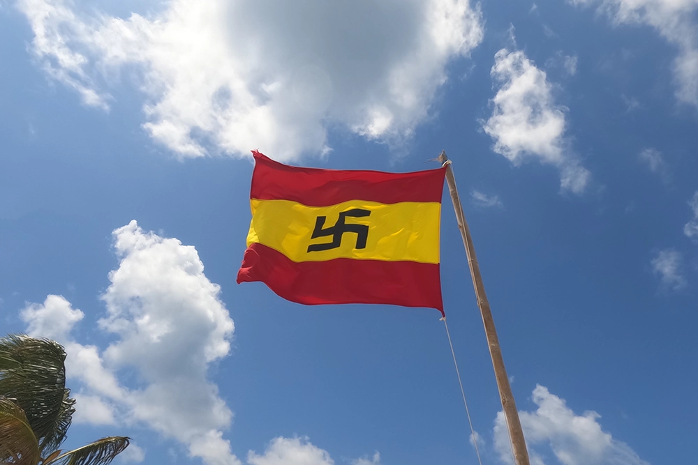 Bandera de la revolución Dule, Guna Yala, Panamá