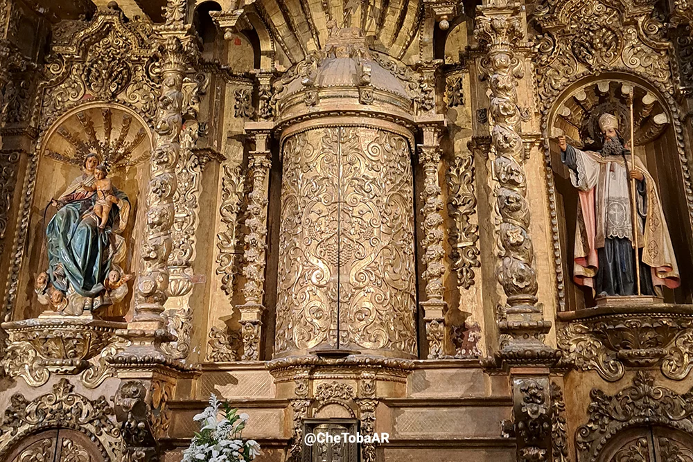 Iglesia con el Altar de Oro de Ciudad de Panamá