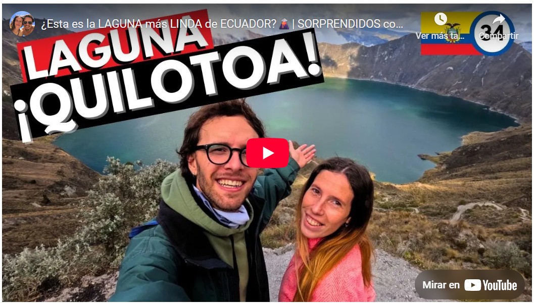 video Laguna Quilotoa en YouTube