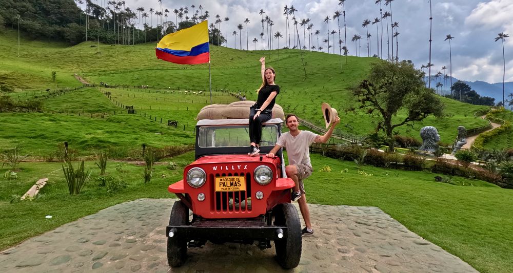 Ubicación estratégica para recorrer el Eje Cafetero, Colombia