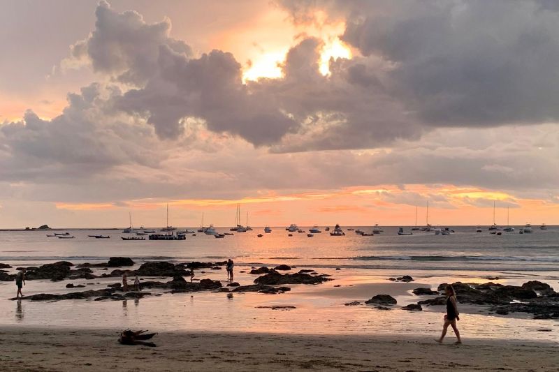 Tamarindo y sus famosos atardeceres