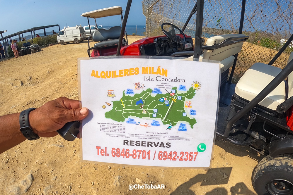 Reservar movilidad en Isla Contadora