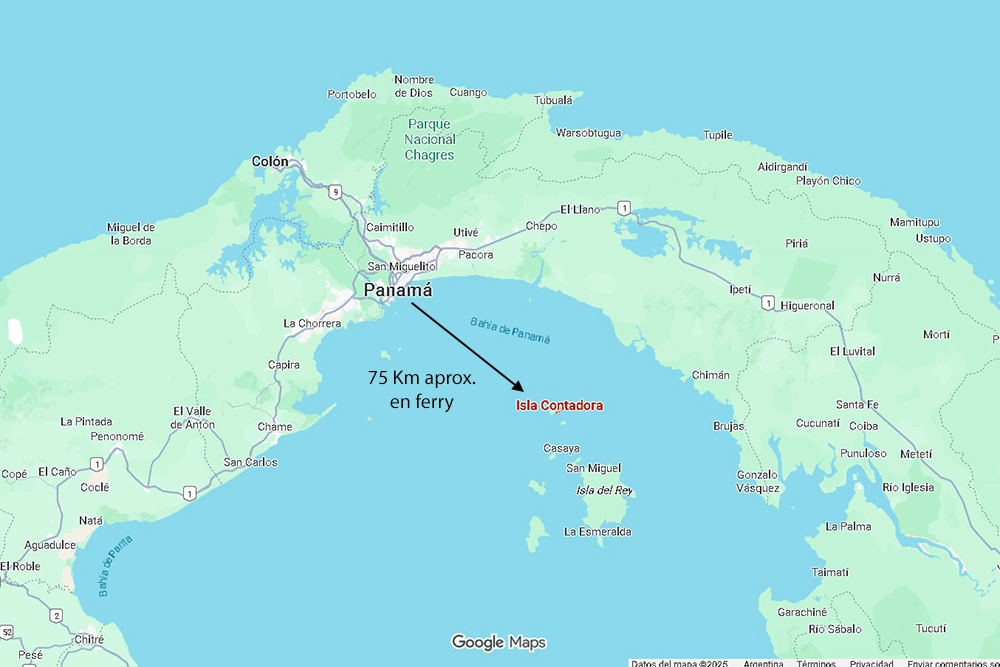 Dónde queda el Archipiélago Las Perlas