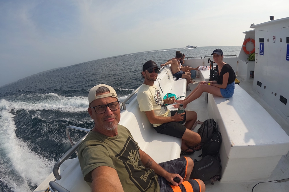 Abordo del Catamarán Saboga e Isla Contadora Express