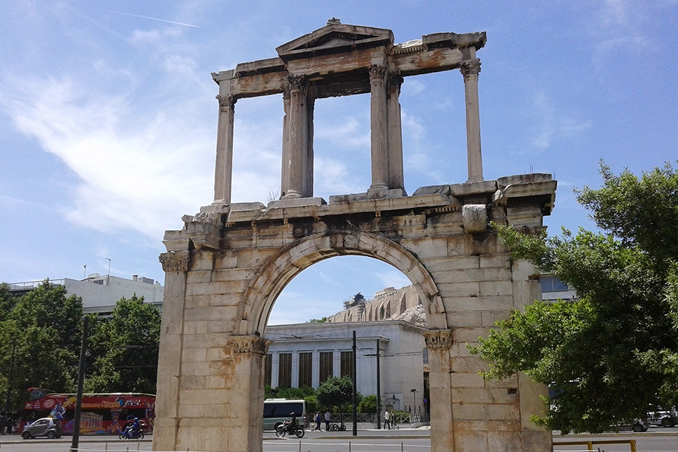 El Arco de Adriano, Atenas