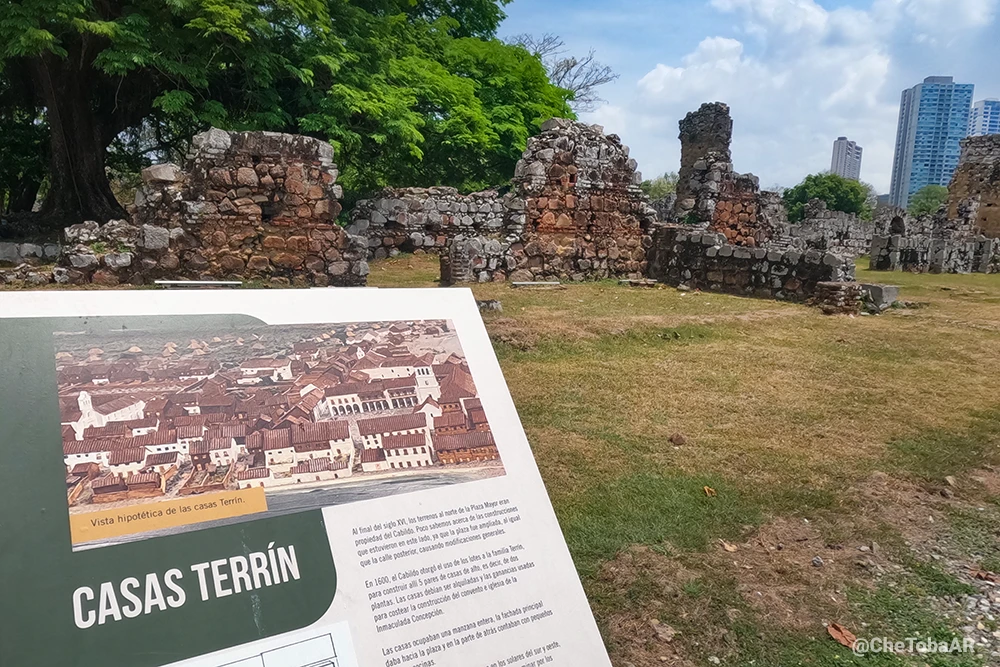 sitio arqueológico ciudad vieja de Panamá