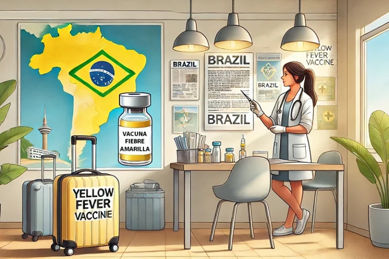 ¿Necesito la vacuna de la fiebre amarilla para viajar a Brasil? Es obligatoria en Brasil la Vacuna de la Fiebre Amarilla?