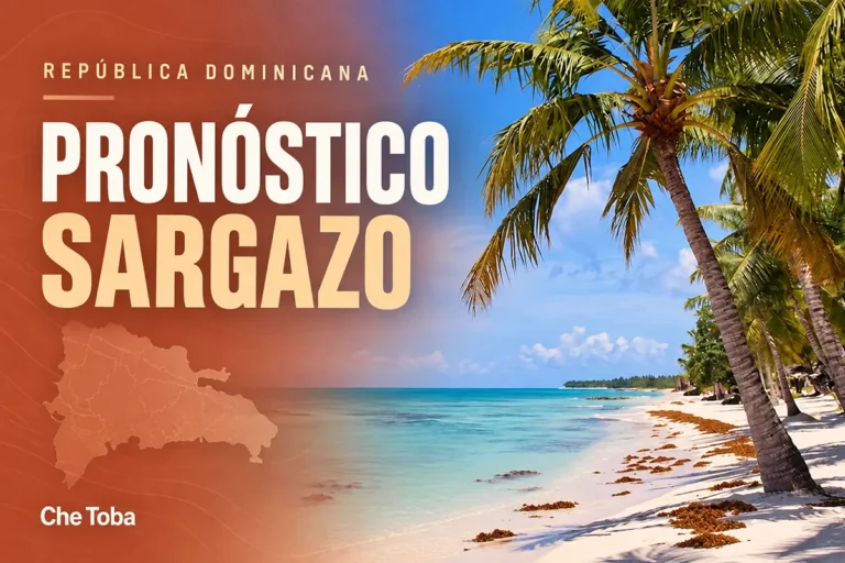 Pronóstico de Sargazo en República Dominicana