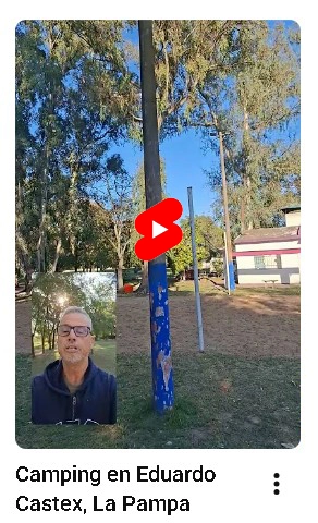 Eduardo Castex: Parada en ruta, camping y parque de dinosaurios