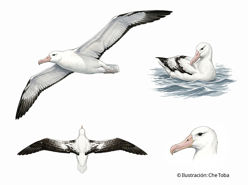 Albatros Errante (Diomedea exulans)