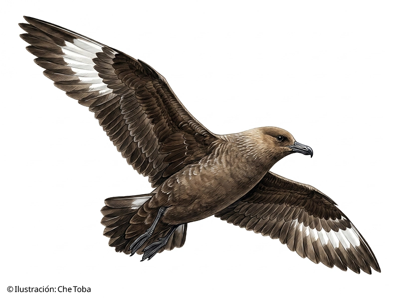 Escúa Polar (Stercorarius maccormicki)