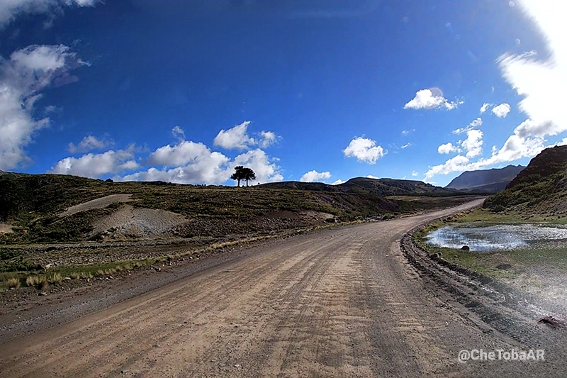 Estado camino ripio ruta 23 Nequén