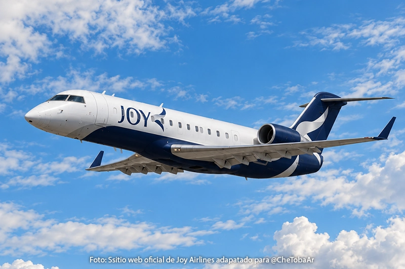 Noticias de turismo regional argentino - Joy Airlines