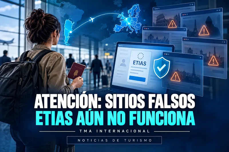 Atención sitios falsos para gestionar ETIAS