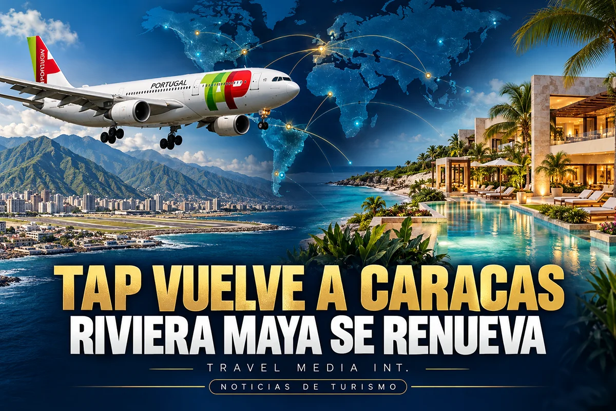 Tap Portugal vuelve a Caracas e Iberostar renueva hoteles en Riviera Maya