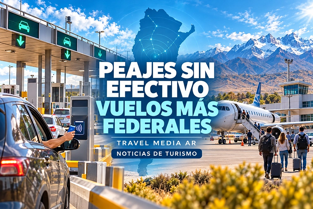 Peajes sin efectivo y vuelos cortos con tasas más bajas