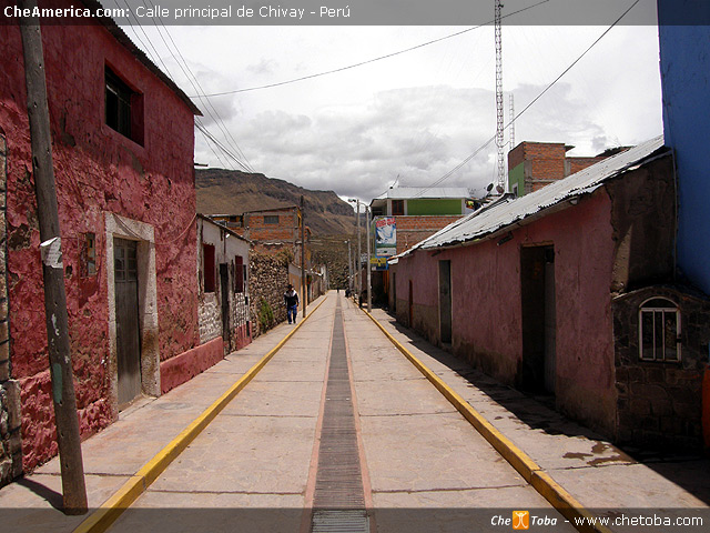 Calle principal de Chival