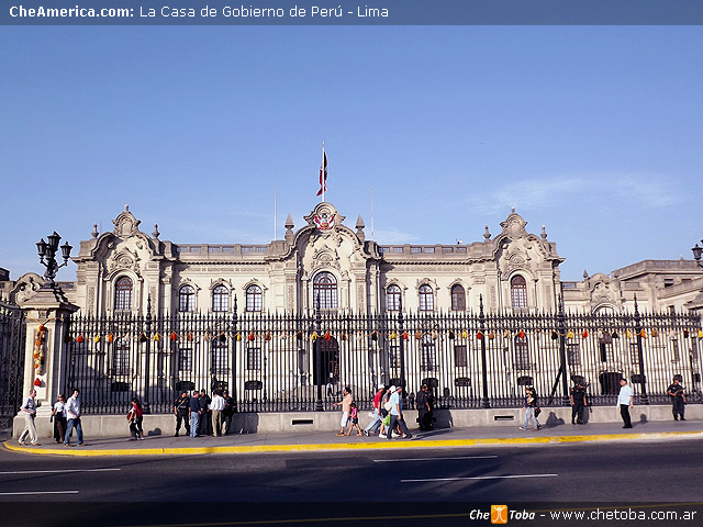 Casa de Gobierno Peruano en Lima