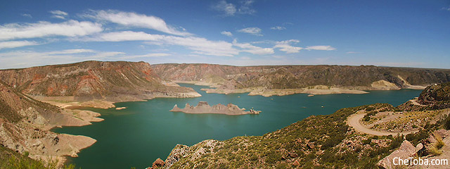 Foto Panorámica del Cañón del Atuel