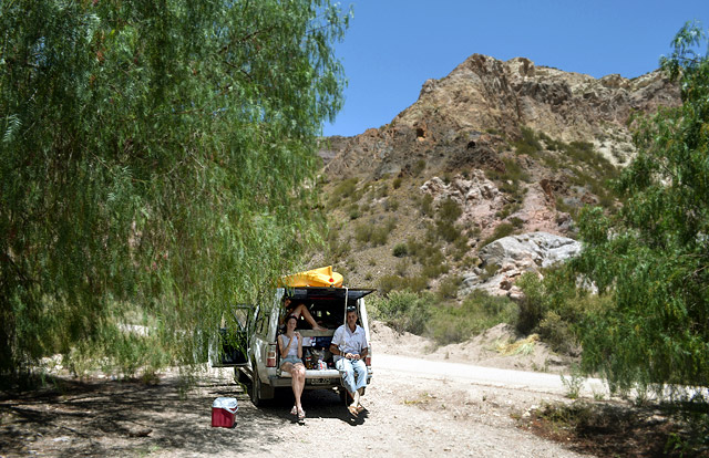 Pic Nic en el Cañón del Atuel