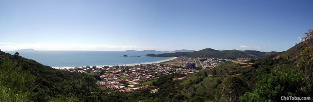 Vista de Playa Grande Celso Ramos