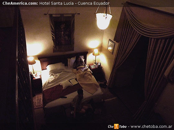 Habitación presidencial Hotel Santa Lucía, Cuenca