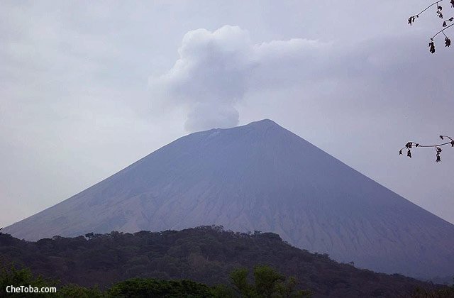 volcan activo en Honduras